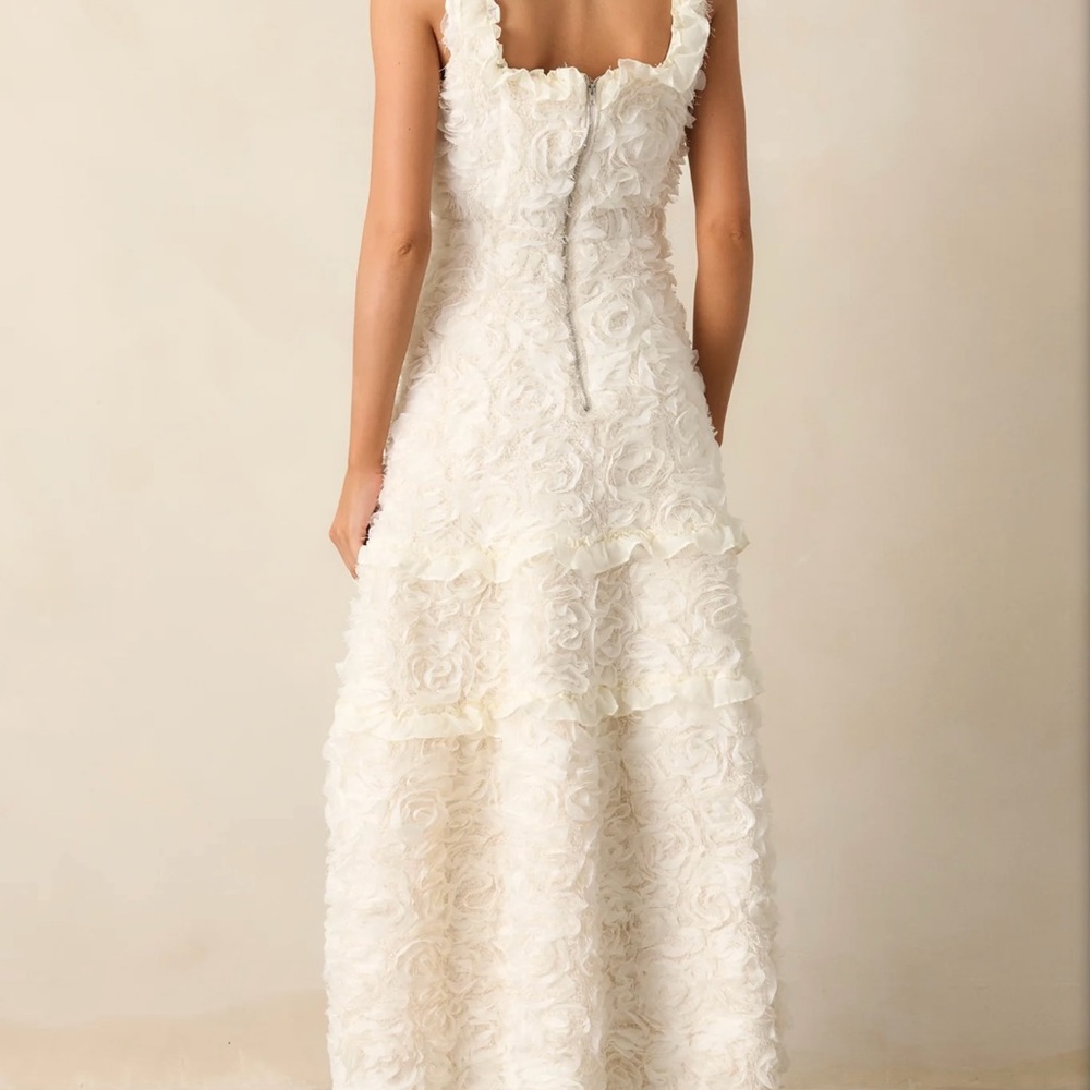 Red Dress Boutique Ivory Maxi Dress - Picture 3 of 6